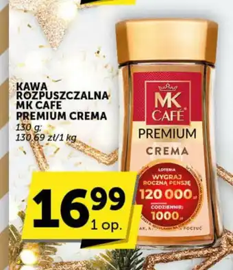 Groszek KAWA ROZPUSZCZALNA MK CAFE PREMIUM CREMA 130 g oferta