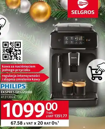 Selgros Ekspres do kawy philips oferta