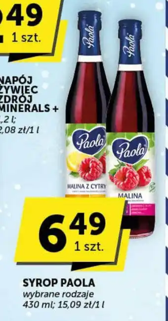 Groszek SYROP PAOLA 430 ml oferta