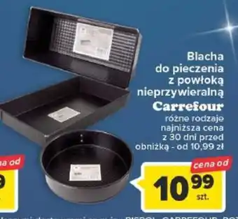 Carrefour Blacha do pieczenia z powłoką nieprzywieralną Carrefour oferta