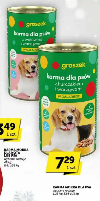 Groszek KARMA MOKRA DLA PSA 1,25 kg oferta