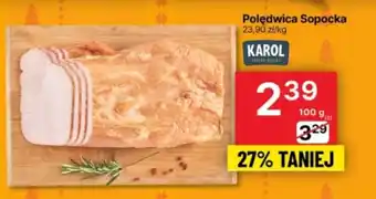 Delikatesy Centrum Polędwica Sopocka 100 g oferta