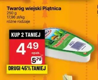 Delikatesy Centrum Twaróg wiejski Piątnica 250g oferta