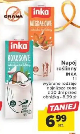 Carrefour Napój roślinny INKA 1 l oferta