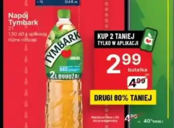 Delikatesy Centrum Napoj Tymbark 2l oferta
