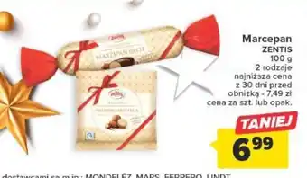 Carrefour Marcepan ZENTIS 100 g oferta