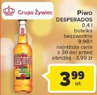 Carrefour Piwo DESPERADOS 0,4 l oferta