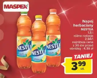 Carrefour Napój herbaciany NESTEA 1,5 l oferta