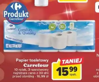 Carrefour Papier toaletowy Carrefour 10 rolek oferta