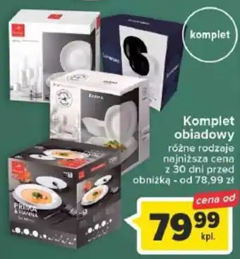 Carrefour Komplet obiadowy oferta