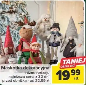 Carrefour Maskotka dekoracyjna oferta