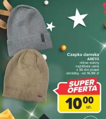Carrefour Czapka damska ARETO oferta