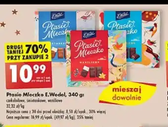 Biedronka Ptasie Mleczko E.Wedel 340g oferta