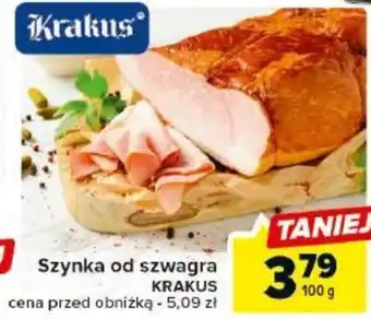 Carrefour Market Szynka od szwagra KRAKUS 100g oferta