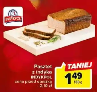 Carrefour Market Pasztet z indyka INDYKPOL 100g oferta