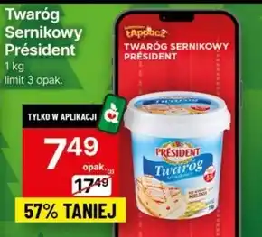 Président twaróg sernikowy 1 kg