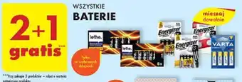 Biedronka WSZYSTKIE BATERIE oferta
