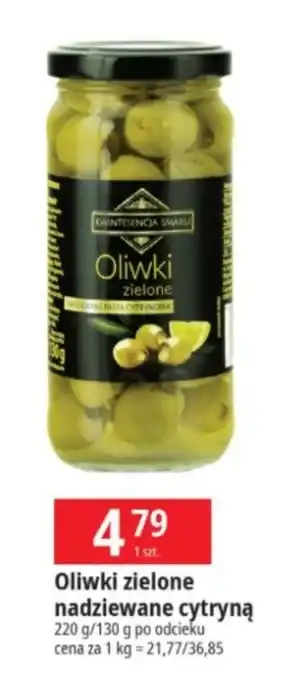E.Leclerc Oliwki zielone nadziewane cytryną 220 g/130 g oferta