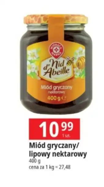 E.Leclerc Miód gryczany/ lipowy nektarowy 400 g oferta