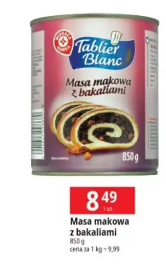 E.Leclerc Masa makowa z bakaliami 850g oferta