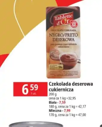E.Leclerc Czekolada deserowa cukiernicza 200g oferta