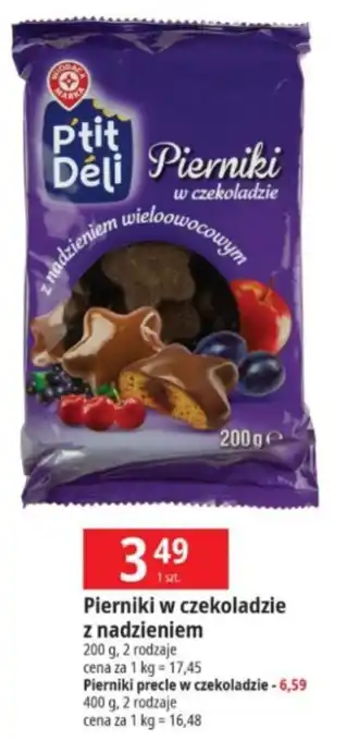 E.Leclerc Pierniki w czekoladzie z nadzieniem 200 g oferta