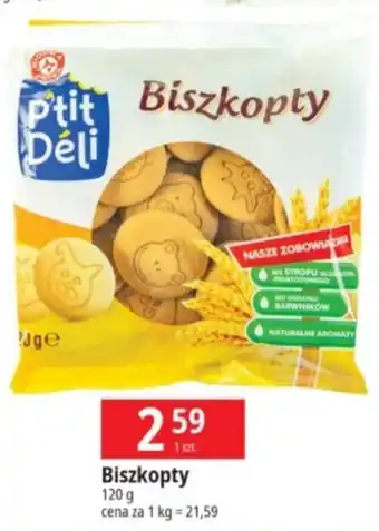 E.Leclerc Biszkopty 120 g oferta