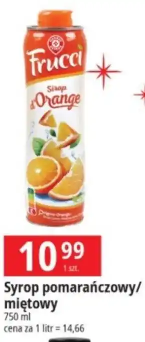 E.Leclerc Syrop pomarańczowy/ miętowy 750 ml oferta