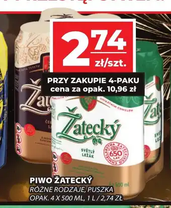 Top Market PIWO ŽATECKÝ 4x500ml oferta