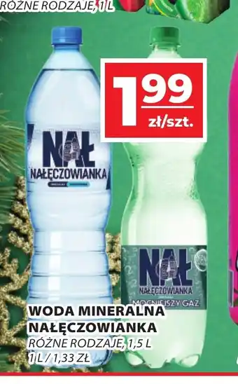WODA MINERALNA NAŁĘCZOWIANKA 1,5 L