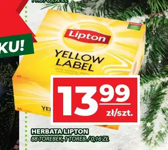 HERBATA LIPTON 88 torebek