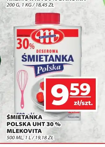 Top Market ŚMIETANA POLSKA 18% MLEKOVITA 400 G oferta