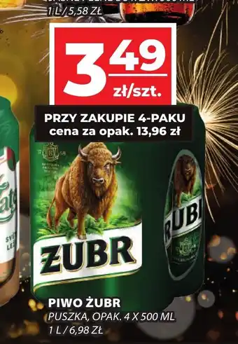Top Market PIWO ŻUBR 500 ML oferta