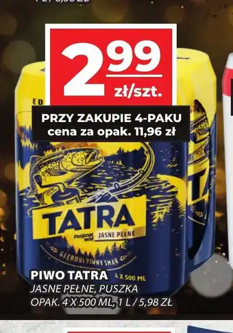 PIWO TATRA 500 ML