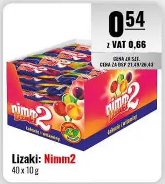 Eurocash Lizaki: Nimm2 40 x 10 g oferta