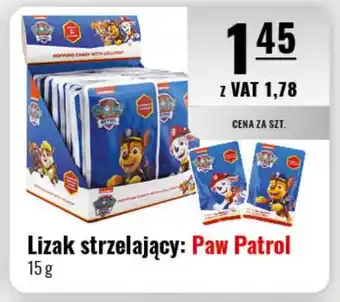 Eurocash Lizak strzelający: Paw Patrol 15g oferta
