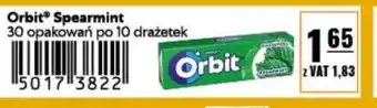 Eurocash Orbit Spearmint 10 drażetek oferta