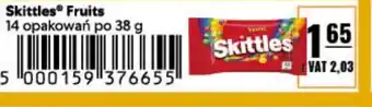 Eurocash Skittles Crazy Sours 38 g oferta