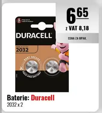 Eurocash Baterie: Duracell 2032 x 2 oferta