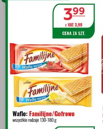 Eurocash Wafle: Familijne/Gofrowe 130-180 g oferta