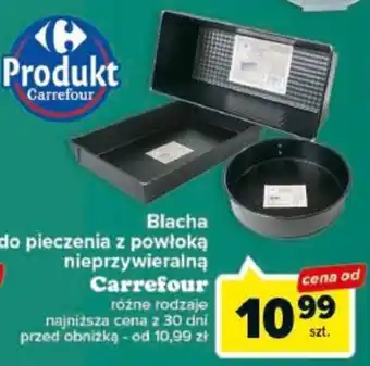 Carrefour Market Blacha do pieczenia z powłoką nieprzywieralną Carrefour oferta