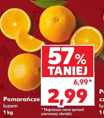 Kaufland Pomarańcze 1 kg oferta