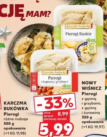 Kaufland KARCZMA BUKÓWKA Pierogi 500 g oferta