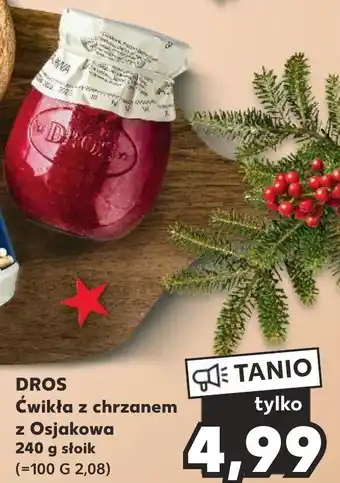 Kaufland DROS Ćwikła z chrzanem z Osjakowa 240 g oferta