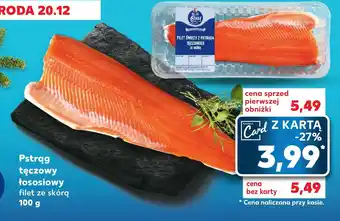 Kaufland Pstrąg tęczowy łososiowy 100 g oferta