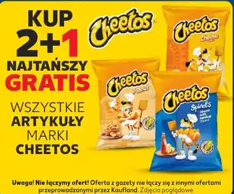 Kaufland WSZYSTKIE ARTYKUŁY MARKI CHEETOS oferta