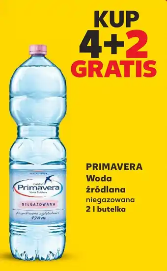 Kaufland PRIMAVERA Woda źródlana 2l oferta