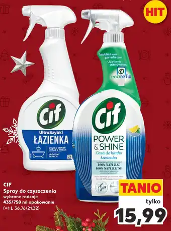 Kaufland CIF Spray do czyszczenia 435-750ml oferta