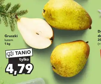 Kaufland Gruszki 1 kg oferta