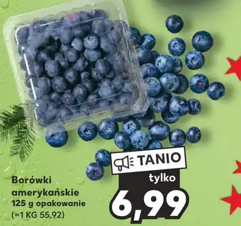 Kaufland Borówki amerykańskie 125 g oferta